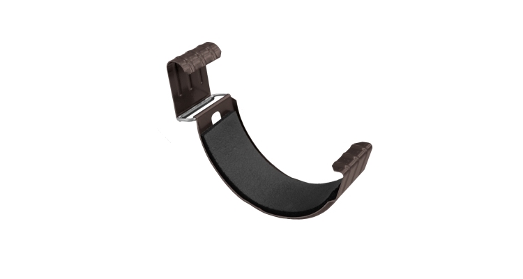 Соединитель желоба Grand Line 125 мм PU RAL 8017 шоколад