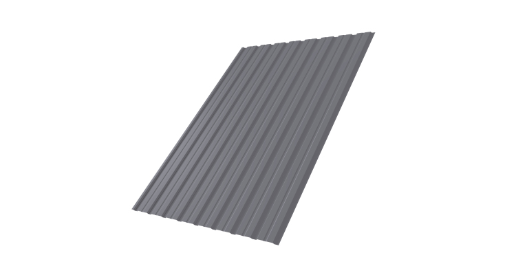 Профнастил С10В 0.45 Drap RAL 7004 сигнальный серый