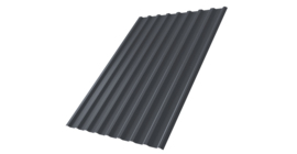 Профнастил С20R 0,5 PurPro Matt 275 RAL 7024 мокрый асфальт