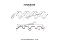 Профнастил Н60 x 845 А NormanMP ПЭ 01 1018 0,5 мм