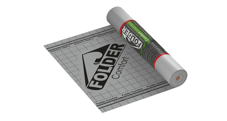 Мембрана паропроницаемая Folder Comfort для кровли и фасада 75 м2