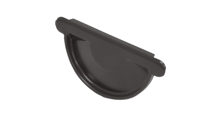 Заглушка торцевая универсальная 125 мм Мatt RR 32 темно-коричневый