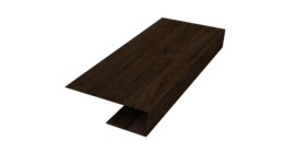 J-Профиль 12мм 0,45 Print Premium Antique Wood TwinColor (3м)