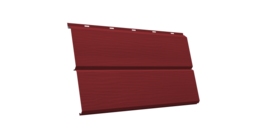 ЭкоБрус 3D 0,345 GL 0.45 PE с пленкой RAL 3011 коричнево-красный