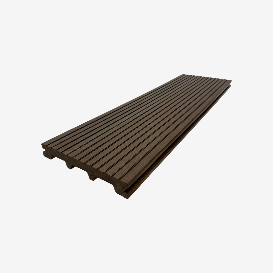 Террасная доска ДПК полнотелая UnoDeck TITANIO 150×21 мм Венге 3м