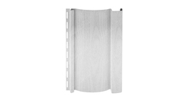 Сайдинг Вертикальный Grand Line Standart белый (3,0м)