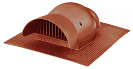 Вентиль кровельный Krovent KTV красно-коричневый