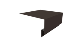 Планка околооконная сложная Блок-хаус new 200х75х27 0,5 Drap TX RR 32 темно-коричневый (3м)