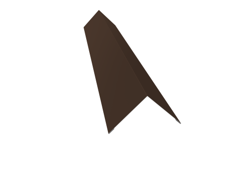 Угол внешний 110х110 0,5 Satin Matt RAL 8017 шоколад (2м)