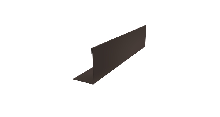 Нащельник 150 Texas 25х35 0,45 Drap-double TX RR 32 темно-коричневый (L1,5)