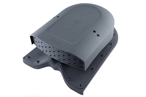 Вентиль кровельный Kvinta (Nera) Grand Line - KTV серый