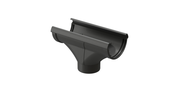 Водосточная воронка Lux, графит