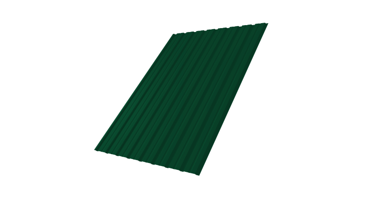 Профнастил С10В 0.45 Drap RAL 6005 зеленый мох